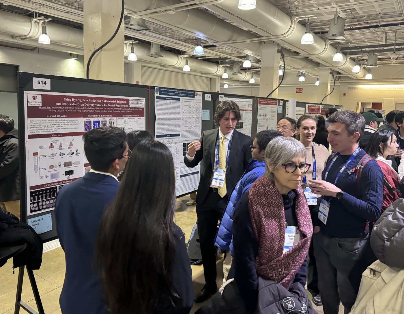 Poster session at MRS